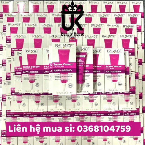 tuan074 [BÁN SỈ] COMBO 12 KEM MẮT NỌC RẮN BALANCE SNAKE VENOM 15ML tuan074 | BigBuy360 - bigbuy360.vn