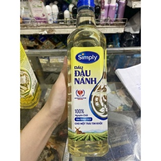 dầu ăn simply ( đậu lành, gạo lức,) 1L