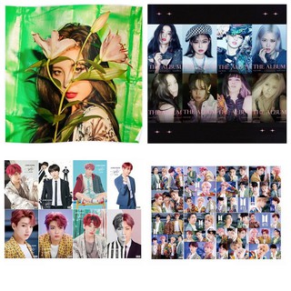 4 tấm poster A4 idol kpop in hình SUHO APINK BTOB NAYEON ảnh đẹp nhiều mẫu