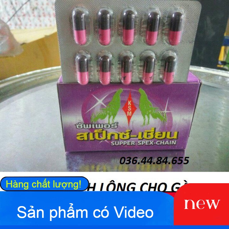 Thuốc Kích Mọc Lông _ giúp gà mau ra lông óng mượt