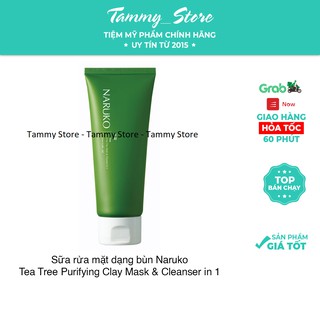 Sữa Rửa Mặt Đất Sét Tràm Trà Naruko Bản Đài Loan 120g