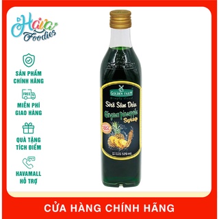 [DATE MỚI NHẤT] Siro Sâm Dứa 520ml Golden Farm