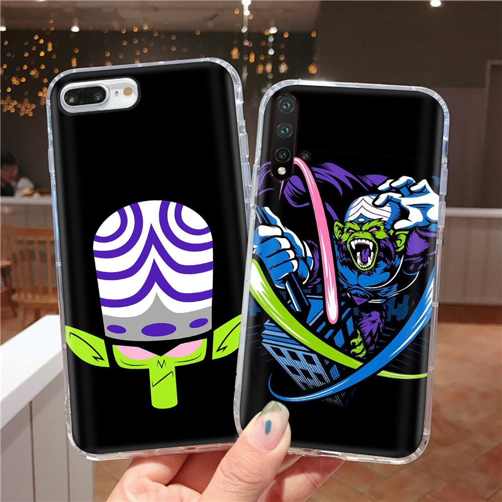 AT83 Mojo Jojo Transparent Case Casing ASUS Zenfone 6 6Z 5 5Z 3 Zoom Live L1 ROG Phone Strix II 7 Pro