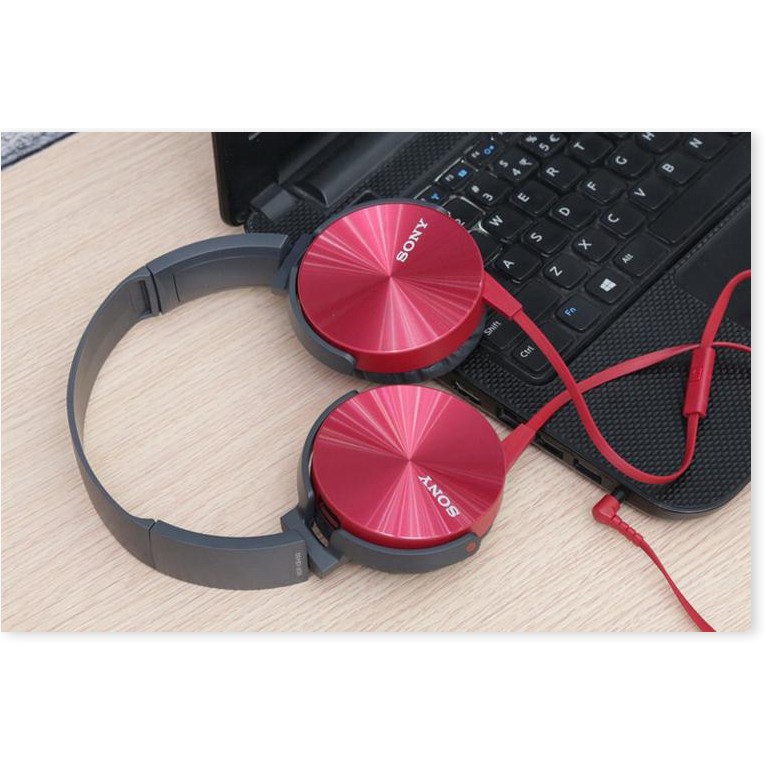 Tai Nghe Headphone Sony Chụp Tai Extra Bass MDR-XB450AP