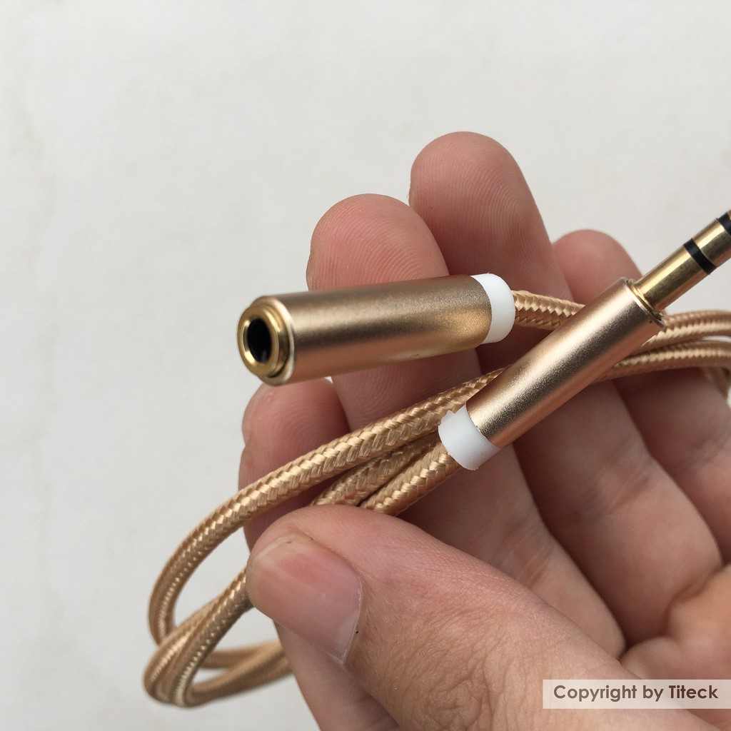 Cáp nối dài Audio đầu 3.5mm dây dù loại tốt AV200