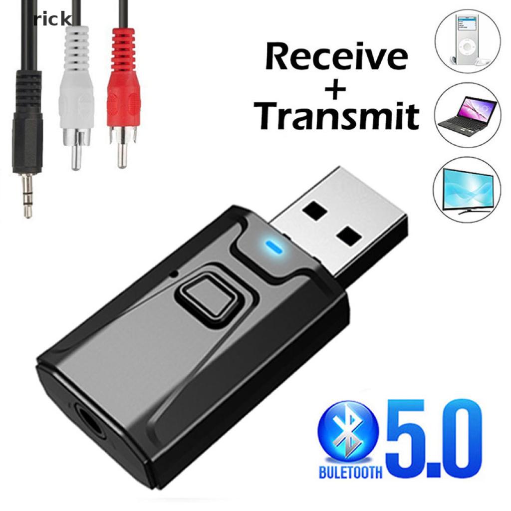 Usb Thu Phát Tín Hiệu Bluetooth 5.0 3.5mm Cho Tv Pc