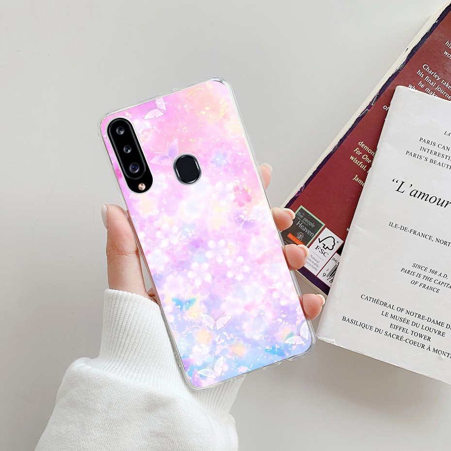 Ốp điện thoại TPU silicon mềm nhiều họa tiết cho Samsung Galaxy A20S Samsung A20S A 20S A207