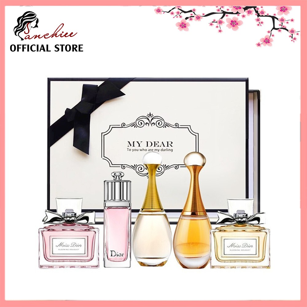 💯Nước hoa mini [𝘊𝘩𝘪́𝘯𝘩 𝘏𝘢̃𝘯𝘨] ComBo Bộ Set Bộ Nước Hoa Dior Mini 5 chai -chính hãng Dior | Thế Giới Skin Care