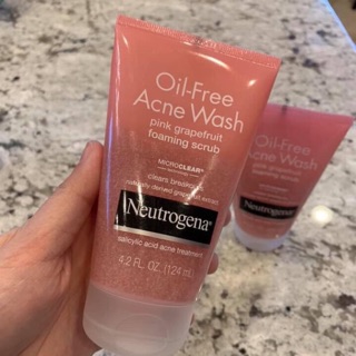 Sữa rửa mặt bưởi hồng Neutrogena 124ml