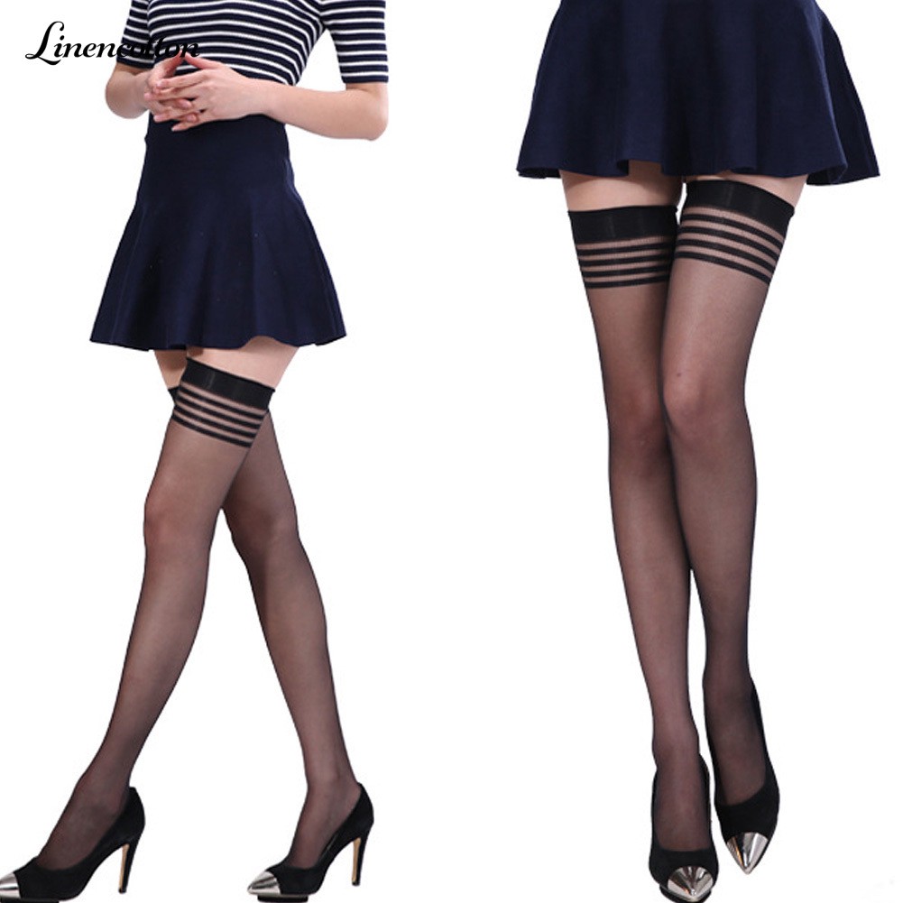 Lady Breathable See Through Thigh High Stockings Socks Pantyhose | BigBuy360 - bigbuy360.vn