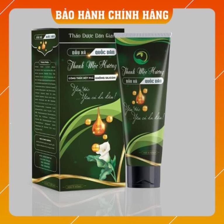 Combo Dầu gội -Dầu xả dược liệu Thanh Mộc Hương chính hãng - KÈM TÚI ĐỰNG