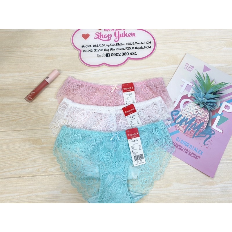 ♥️ Quần Lót Nữ ♥️ Quần Lót Ren Hàng Việt Nam ren hoa hồng