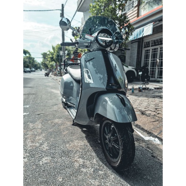 Đèn pha led 2 daylight sang chảnh Vespa GTS 2020