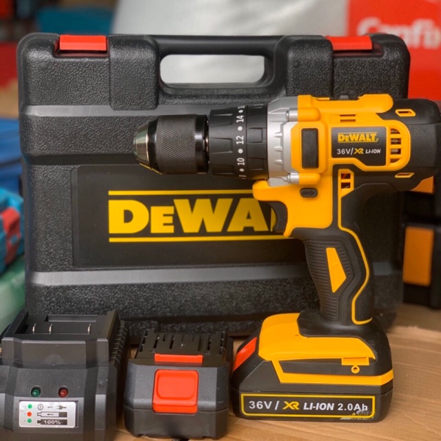 KHOAN PIN DEWALT 36V 3 Chế Độ Có Búa Made In USA