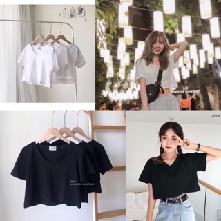 Áo croptop 💖freeship 💖 giảm 20k khi nhập áo croptop 2 màu cho nữ