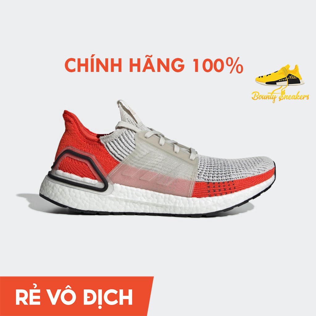 Giày Sneaker Thể Thao Nam Adidas Ultra Boost 19 Trắng Đỏ F35245 - Hàng Chính Hãng - Bounty Sneakers :