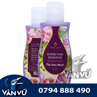 Nước Rửa Móng Tay Siêu Mạnh, An Toàn Cao Cấp Chai 125ml, Aceton, Không Gây Vàng Móng, Khô Da