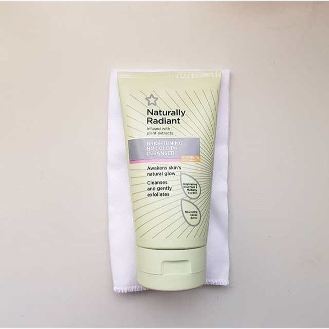 Tẩy trang khăn nóng Naturally Radiant Brightening Hot Cloth Cleanser