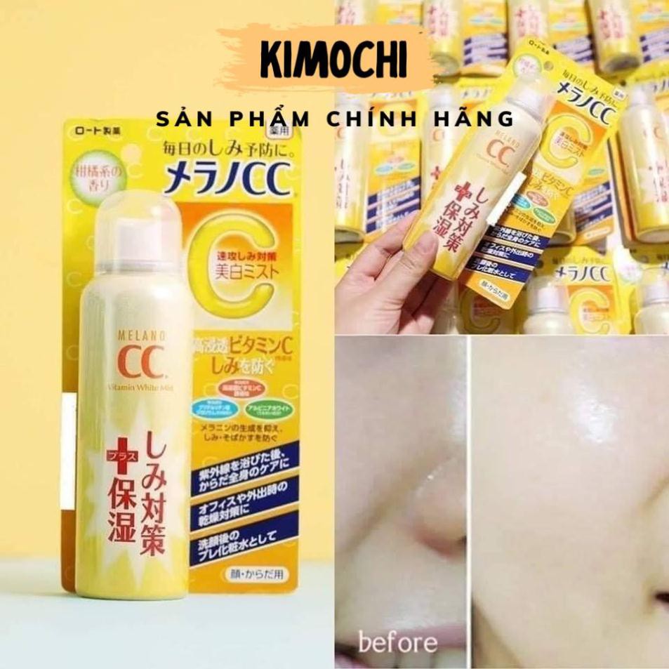 XỊT KHOÁNG ♥𝑭𝑹𝑬𝑬𝑺𝑯𝑰𝑷♥ XỊT KHOÁNG CC MELANO TRẮNG DA MỜ THÂM NÁM 100ML