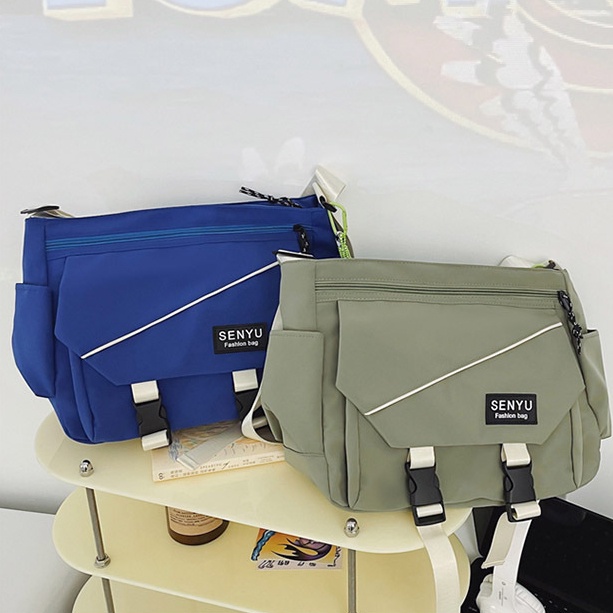 Túi Đeo Chéo Vai Bằng Nylon Sức Chứa Lớn Thời Trang Sành Điệu Cho Nam