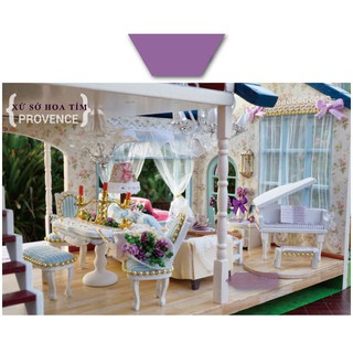 Mô hình DIY biệt thự tím thơ mộng