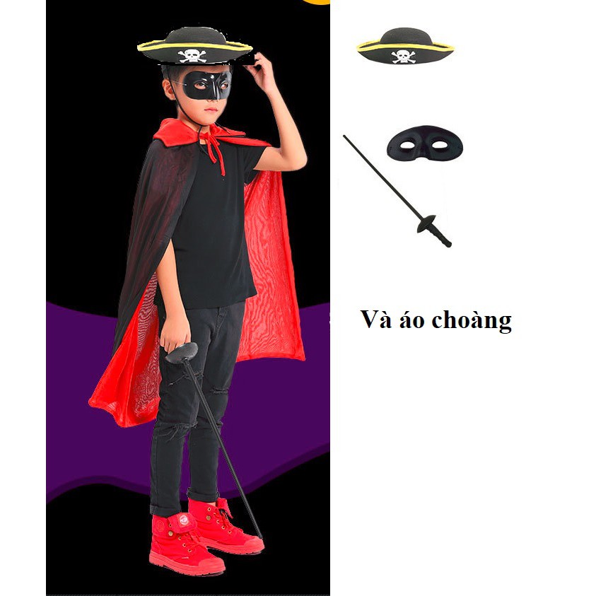 Bộ đồ hóa trang cướp biển cho bé thỏa ước mơ