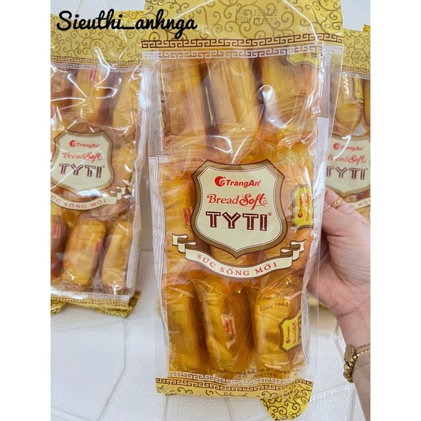 Bánh Mì Mềm TyTi Tràng An túi 18g x 9 Cái