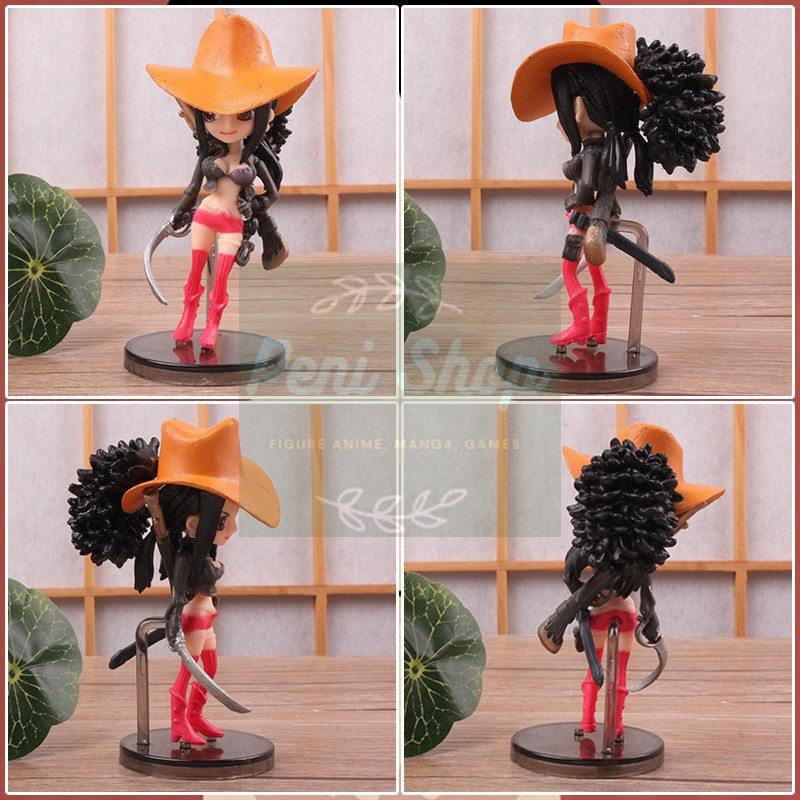 Bộ 9 Mô Hình One Piece Chibi Figure Nhân Vật Luffy Zoro Nami Usop Sanji Chopper Robin Franky Brook Cao 9cm Anime