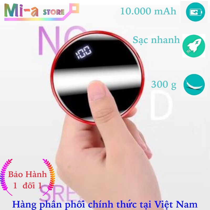 Sạc dự phòng mini 10.000 mAh tốt model 2019 dành cho mọi thiết bị điện tử, cell phone, ipad, máy ảnh ....