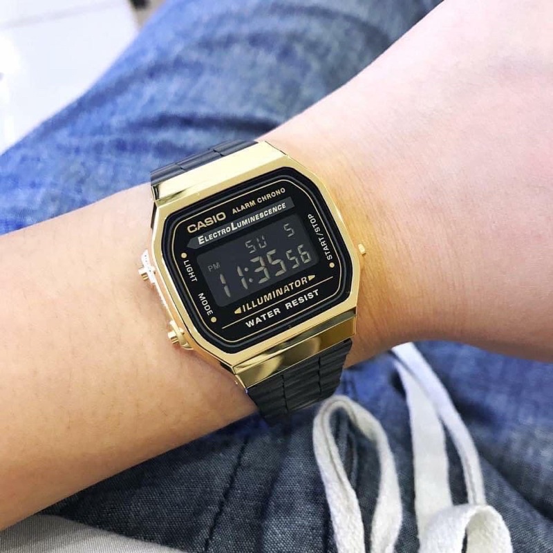 Đồng hồ Nam casio A168wegb-1b