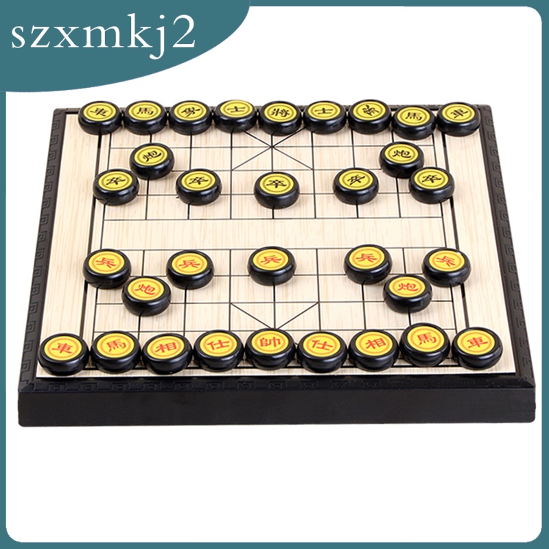 Chinese Chess Chinese Chess Game PVC Plastic Board Game for Two Players