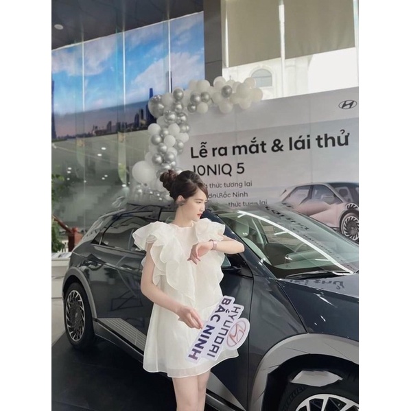 VÁY TƠ TAY BÈO 2 LỚP TIỂU THƯ TL20