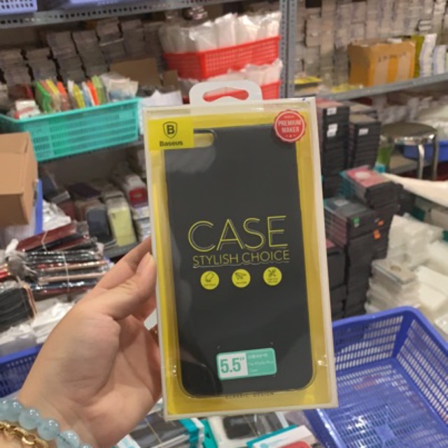 Ốp lưng siêu mỏng chính hãng Basues iPhone 6 Plus
