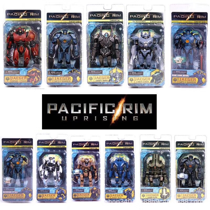 Mô Hình Nhân Vật Bandai Pacific Rim Mech Gipsy Danger Strike Eureka 7-Inch Chân Thật