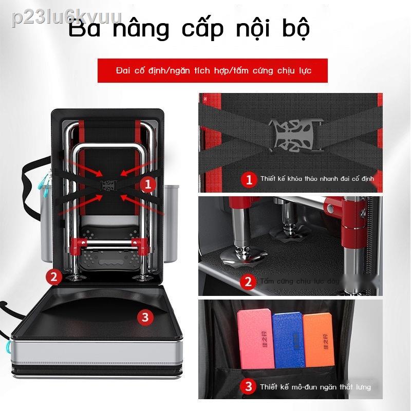 ▤ p23lu6kvuuTúi đựng đồ câu cá túi cần đa năng balo ghế di động dày bụng đeo vai