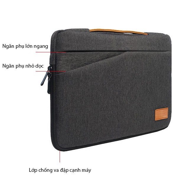 Túi chống sốc Laptop Máy tính xách tay Macbook kháng nước tiện lợi MA031 | BigBuy360 - bigbuy360.vn
