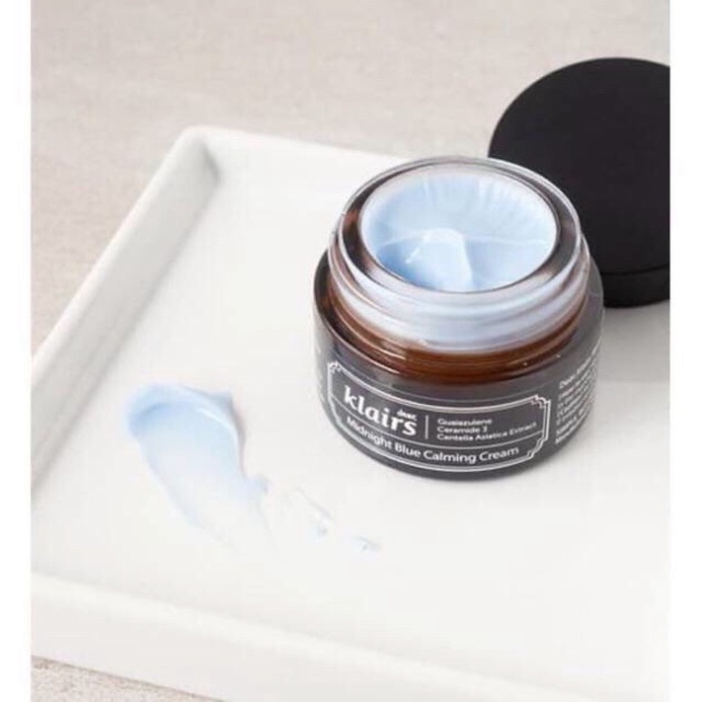 HOT CĂNG Klairs Midnight Blue Calming Cream - Kem dưỡng phục hồi da ban đêm (30ml - 60ml) [Đại Lý Chính Hãng] HOT CĂNG