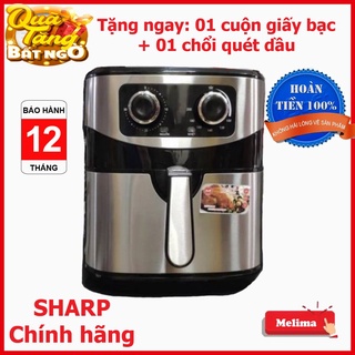 Nồi chiên Không dầu 9.2L Sharp KS-92 [BẢO HÀNH 12 THÁNG] Công nghệ chân không, an toàn và dễ dàng vệ sinh, Melima