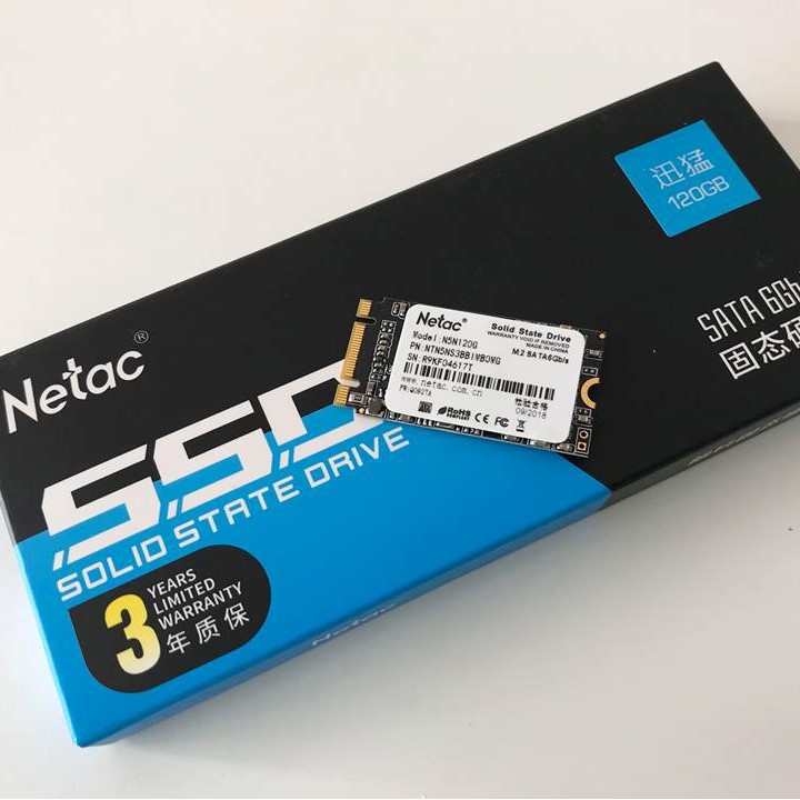 Ổ cứng SSD M2 SATA 2242 Netac N5N 120Gb 240Gb M.2 128Gb 256Gb | BigBuy360 - bigbuy360.vn