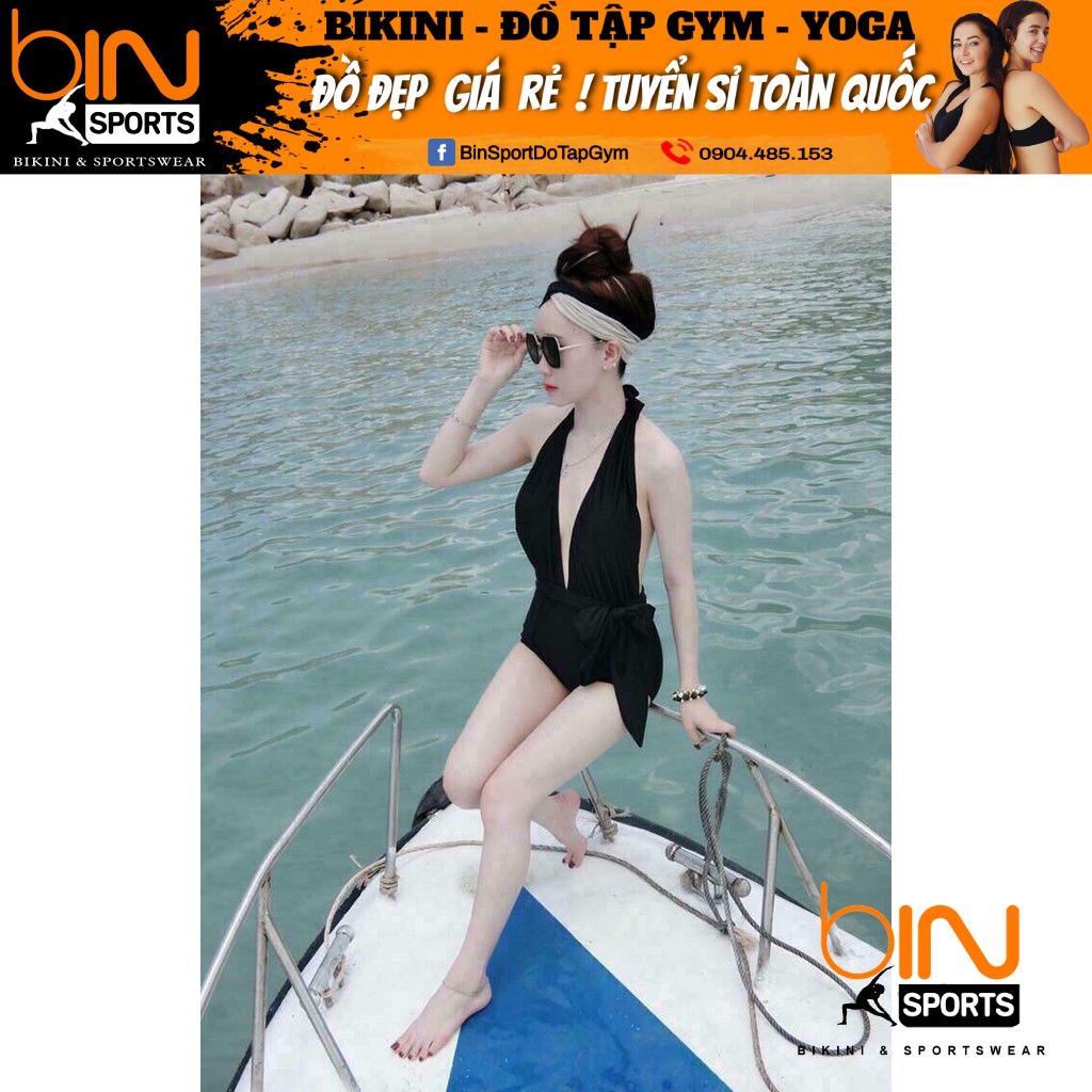 Bikini,Bộ Đồ Bơi Một Mảnh Xẻ Ngực Sexy BHV002 | BigBuy360 - bigbuy360.vn