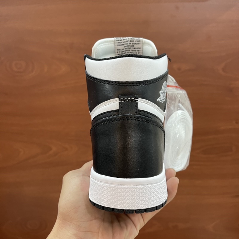 Giày sneaker Air Jordan 1 Retro High Panda  - Fullbox kèm dây phụ [Bản Cao Cấp]