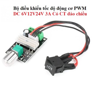 Điều tốc độ động cơ có đảo chiều motor - điều tốc động cơ dc 6v 12v 24v