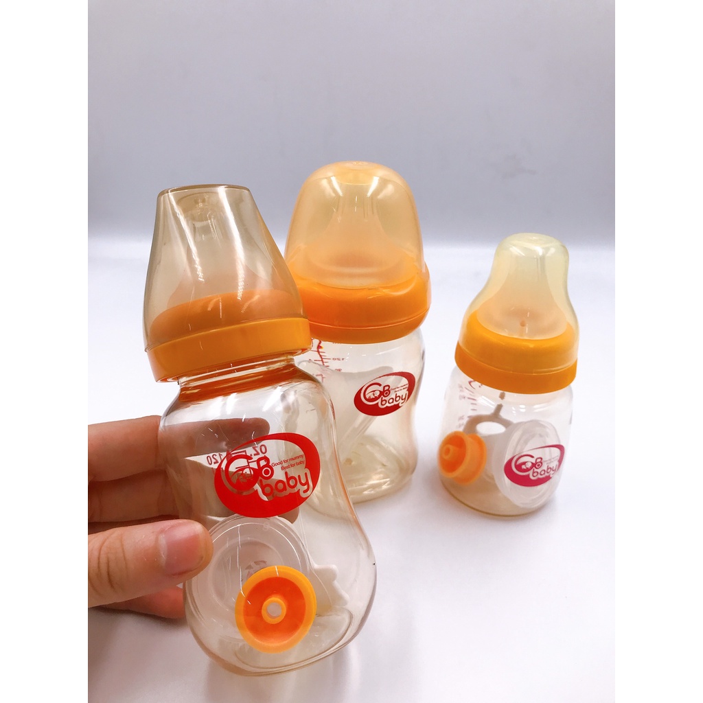 Bình Sữa PPSU GB-Baby Cổ Rộng, Cổ Hẹp 80/120/160ML