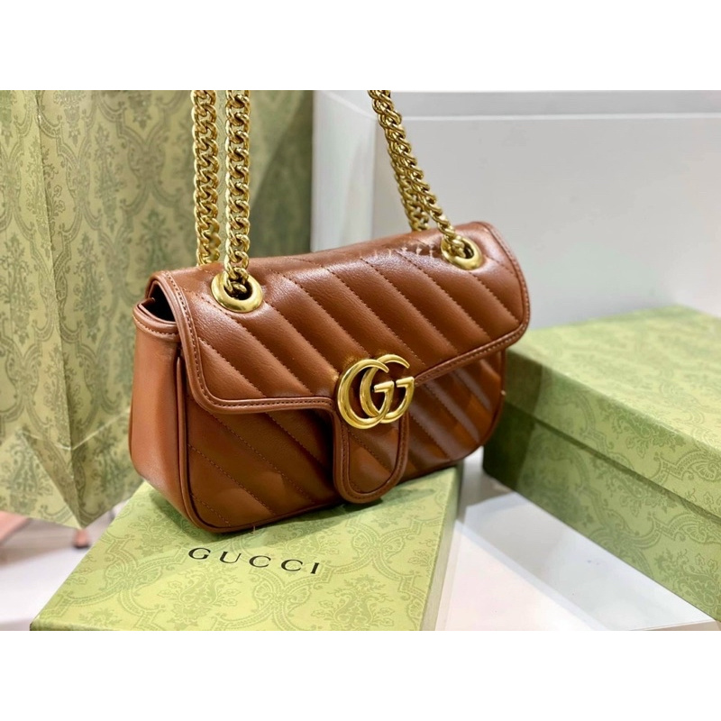 Túi Gucci MM chất da mềm full box