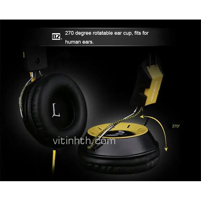 Tai nghe có dây OVANN X10 chính hãng - 2 jack 3.5mm Headphone Gaming - THComputer Q11