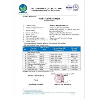 (Uống Là Êm) KEO HO DIỆP CHI
