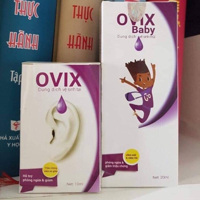 Ovix Baby Dung Dịch Vệ Sinh Mũi