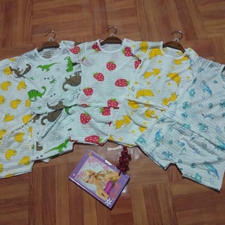 Combo 5 bộ cotton tre cộc tay
