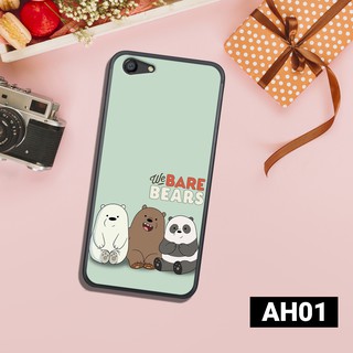 [FREESHIP ĐƠN TỪ 50K] Ốp lưng Oppo A71 - A83 in hình Gấu We Bare Bears siêu dễ thương