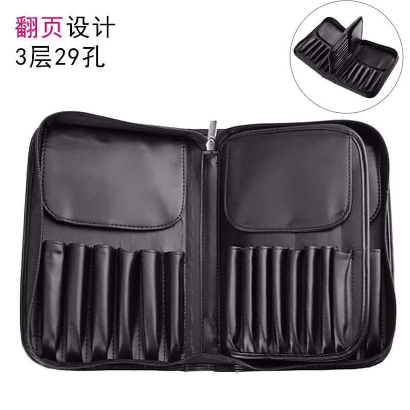 Bao Đựng Cọ Chuyên Nghiệp 28 Cây Bao Da